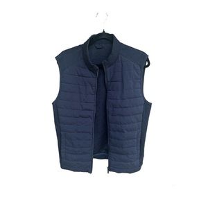 Dark blue polyester Zara vest